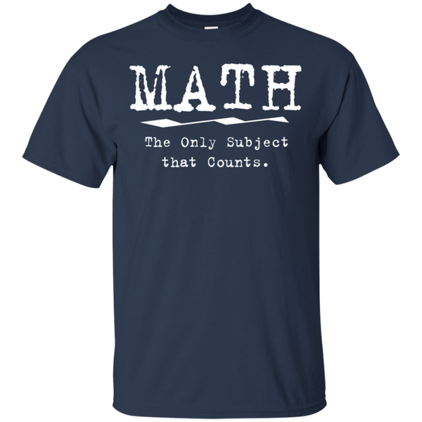 Pi Day Funny Shirts Math The Only Subject That Counts Pi Day 2018 Shirt