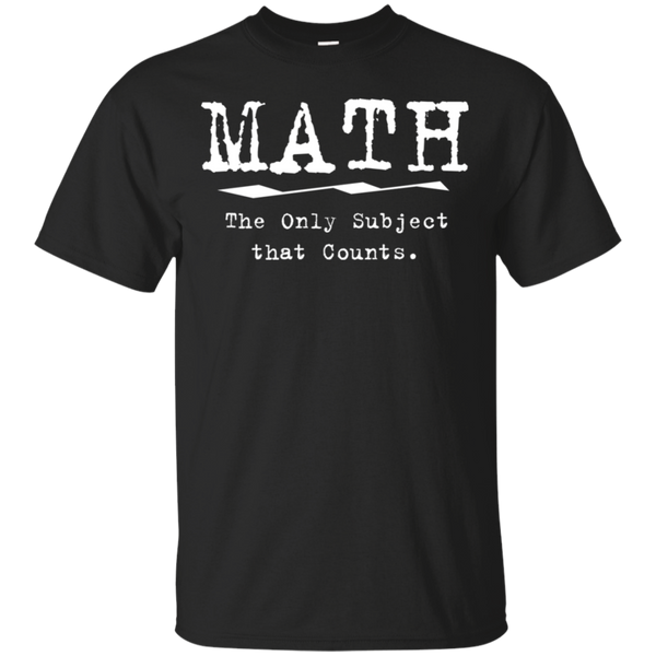 Pi Day Funny Shirts Math The Only Subject That Counts Pi Day 2018 Shirt