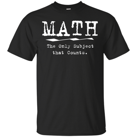Pi Day Funny Shirts Math The Only Subject That Counts Pi Day 2018 Shirt